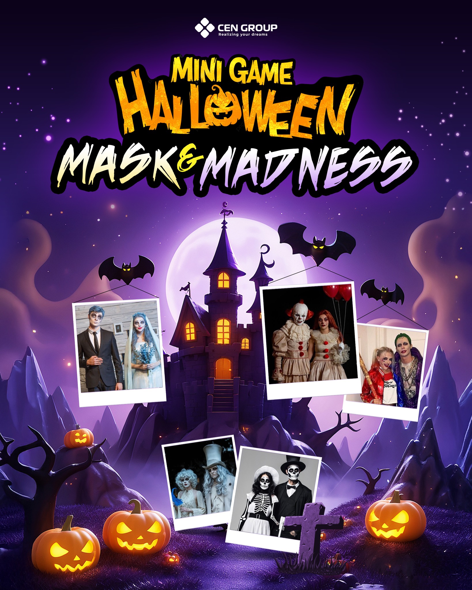 Lễ hội tại CenLand Tuyển Dụng năng động và trẻ trung